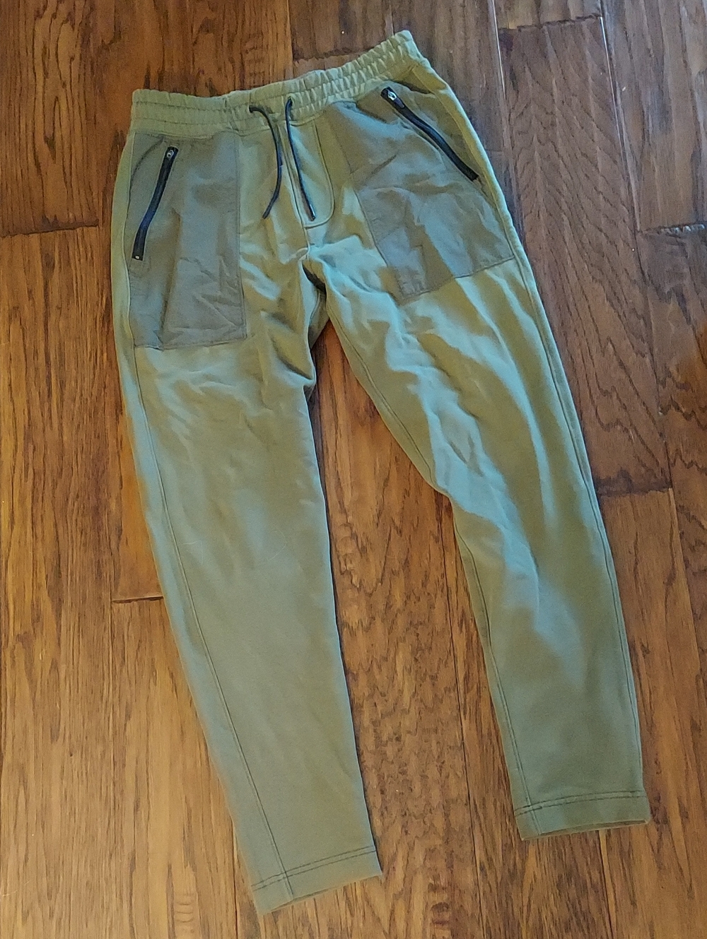 Abercrombie & Fitch Mens Jogger Pants Olive Green Xs